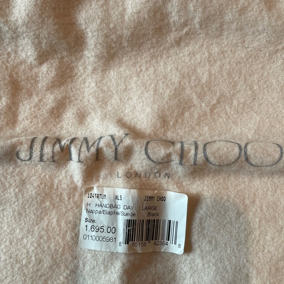 Jimmy Choo Leather and Suede Fringed Handbag - Picture 12 of 12